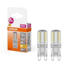 Osram Ampoule Led Fonctionnelle|Ampoule G9<2 ampoules LED G9 320lm blanc chaud 2,6W