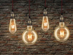 Best Paulmann 1879 Filament 230 V Globe LED G125 E27 3x170lm 3x2,7W 1700K Doré