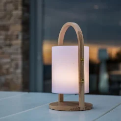 Best Lumisky 2 Lanternes sans fil LED WOODY H37cm