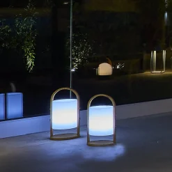 Best Lumisky 2 Lanternes sans fil LED WOODY H37cm