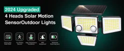 Best Lumisky 2 Projecteurs solaires sensor FAIRVIEW 700LM