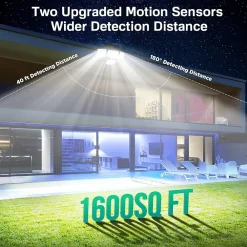 Best Lumisky 2 Projecteurs solaires sensor FAIRVIEW 700LM