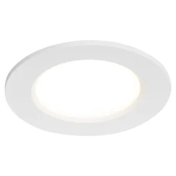 GoodHome Spot Sous Meuble<3 spots Ledyard LED intégrée blanc neutre IP20 200lm 2W Ø6,4xH.2cm blanc