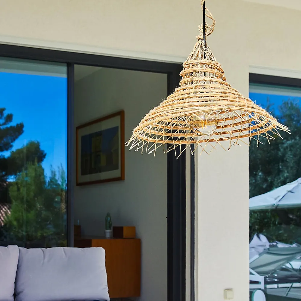Best Lumisky Abat jour naturel seul GAIA INDOOR H44cm