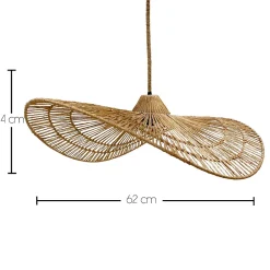 Clearance Lumisky Abat jour naturel seul MARBELLA H14cm