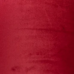 Best Qazqa Abat-jour en velours rouge 50/50/25 avec intérieur doré