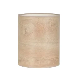 Best Corep Abat-jour tube effet bois Ø25cm