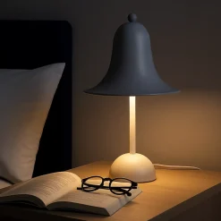 Alpinaluz Lampe De Bureau<Lampe de Table en Métal Blanc Mat 2xG9 Design Moderne et Élégant pour Chambre ou Bureau