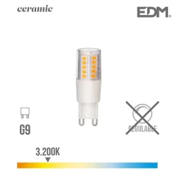 Online EDM Ampoule à LED G9 5.5W 650 lm 3200k Base céramique légère chaude 98927
