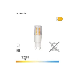 Online EDM Ampoule à LED G9 5.5W 650 lm 3200k Base céramique légère chaude 98927
