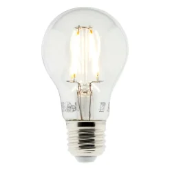 Zenitech Ampoule déco filaments LED E27 4W - Blanc chaud - 470lm 2700K -