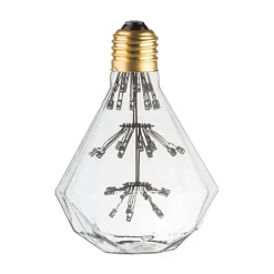 Ampoule Décorative Led<Ampoule Lampe E27 LED Déco DIAMANT BLEU