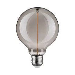 Sale Paulmann Ampoule LED à filament Floating Shine forme globe E27 90lm 2,8W ⌀9,5cm blanc extra chaud, fumé