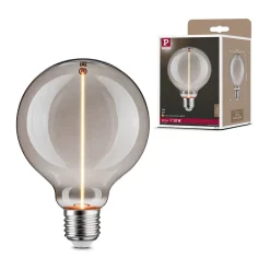 Sale Paulmann Ampoule LED à filament Floating Shine forme globe E27 90lm 2,8W ⌀9,5cm blanc extra chaud, fumé