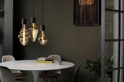Sale CALEX Ampoule LED à filament Paris gold or dimmable E27 320lm 4W IP20 blanc chaud ⌀20 x H.40,5cm