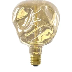 Best CALEX Ampoule LED à filament spirale E27 globe 75lm blanc chaud verre champagne jaune clair métallisé