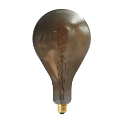 Ampoule Décorative Led|Ampoule E27, Gros Culot À Visser<Ampoule LED à filament spirale spéciale E27 240lm 6W blanc chaud ⌀16,8 cm smokey