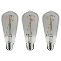 Best Diall Ampoule LED à filament ST64 Transparent E27 100 lm 3.8 W Blanc chaud