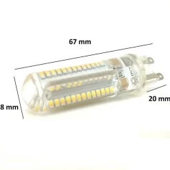 Silumen Ampoule Basse Consommation, Grade A|Ampoule G9<Ampoule LED - - G9 7W - Blanc Froid - 360