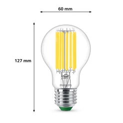 Best Philips Ampoule LED A60 E27 1535lm blanc froid 100W , Our Ultra Efficient Light