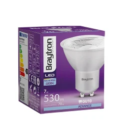 Braytron Ampoule Pour Spot|Ampoule Gu10<Ampoule LED Advance GU10 7W 4000K - Blanc neutre 530 lm