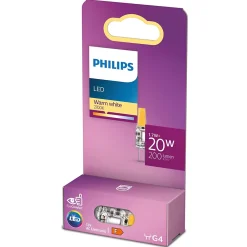 Outlet Light Ampoule LED capsule G4 200lm 1.7W = 20W IP20 blanc chaud Philips