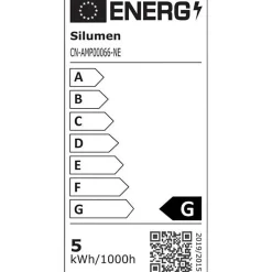 Best Silumen Ampoule LED Connectée Wifi E27 4.5W G45 RGBW - - Blanc