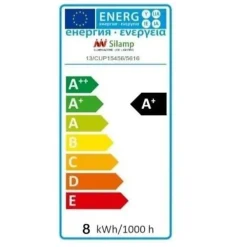 Silumen Ampoule Led Fonctionnelle|Ampoule Basse Consommation, Grade A<Ampoule LED E27 Filament 8W A60 - Blanc Chaud 2300k - 3500k -