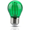 Best Silamp Ampoule LED E27 Filament 2W G45 Vert -