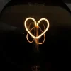 Best Silumen Ampoule LED Filament Coeur G125 Globe Ambré - - E27 - 2W - Intérieur