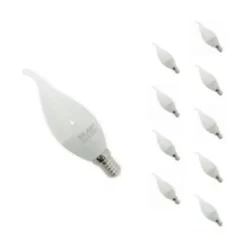 Silumen Ampoule Led Fonctionnelle|Ampoule E14, Petit Culot À Visser<Ampoule LED Flamme 8W 220V 38mm - - Blanc Chaud 2300k - 3500k - E14 - A+