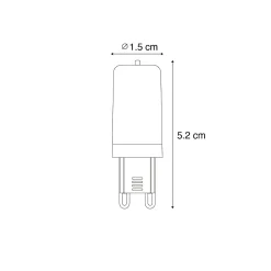 Luedd Ampoule G9<Ampoule LED G9 dimmable 3W 280lm 2700K