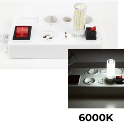 Sale Alpinaluz Ampoule LED G9 Tubulaire 6W 6000K Lumière Froide 220240V AC Efficacité et Durabilité