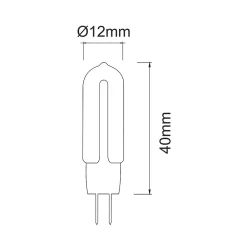 Beneito & Faure Ampoule LED G4 1,6W 360 3000K - Lampadine