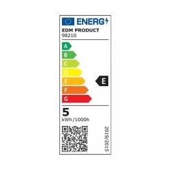 EDM Ampoule G9<Ampoule LED G9 5W 550lm (45W) 270 - Blanc Chaud 3000K