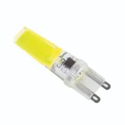 Silamp Ampoule LED G9 3W 220V COB 360 degrés - Blanc Chaud 2300K - 3500K -