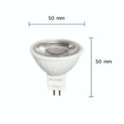 Silumen Ampoule Pour Spot|Ampoule Gu5.3<Ampoule LED GU5.3 / MR16 12V 8W SMD 80 (pack de 5) - - Blanc Chaud - Réflecteur - Spot