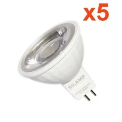 Silumen Ampoule Pour Spot|Ampoule Gu5.3<Ampoule LED GU5.3 / MR16 12V 8W SMD 80 - - Blanc Neutre 4200k - 5500k - Réflecteur - Spot