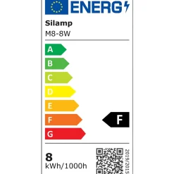 Best Silamp Ampoule LED GU5.3 / MR16 12V 8W SMD 80 degrés - Blanc Chaud 2300K - 3500K -