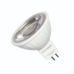 Best Silamp Ampoule LED GU5.3 / MR16 12V 8W SMD 80 degrés - Blanc Chaud 2300K - 3500K -