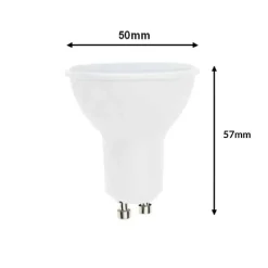 Clearance Silamp Ampoule LED GU10 9.5W - Blanc Froid 6000K - 8000K -