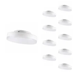 New Silamp Ampoule LED GX53 7W SLIM (Pack de 10) - Blanc Chaud 2300K - 3500K -