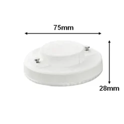 New Silamp Ampoule LED GX53 7W SLIM (Pack de 10) - Blanc Chaud 2300K - 3500K -