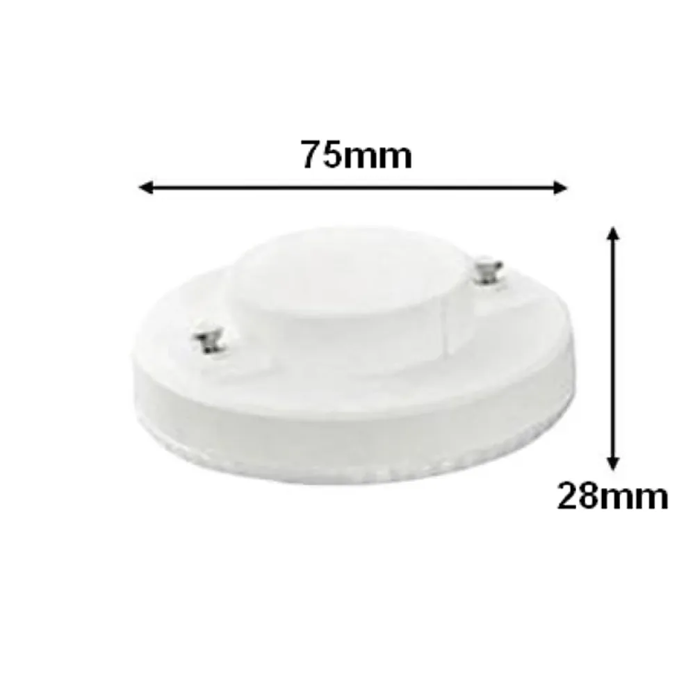 New Silamp Ampoule LED GX53 7W SLIM (Pack de 10) - Blanc Chaud 2300K - 3500K -