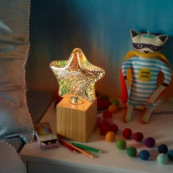 Ampoule Décorative Led|Ampoule E27, Gros Culot À Visser<Ampoule LED linéaire E27 20lm 4W blanc chaud ⌀14cm argent