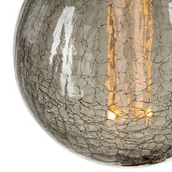 Sale Ampoule LED linéaire Globe E27 50lm 1W blanc chaud ⌀12,5cm marron