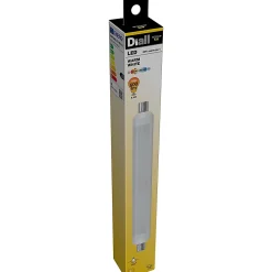 Diall Ampoule LED Linéaire S19 600lm 5.4W = 47W Ø3.8cm blanc chaud