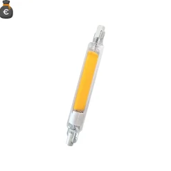 Hot Alcapower Ampoule LED R7s 118mm 8W 1000lm en verre d.16mm 3000k