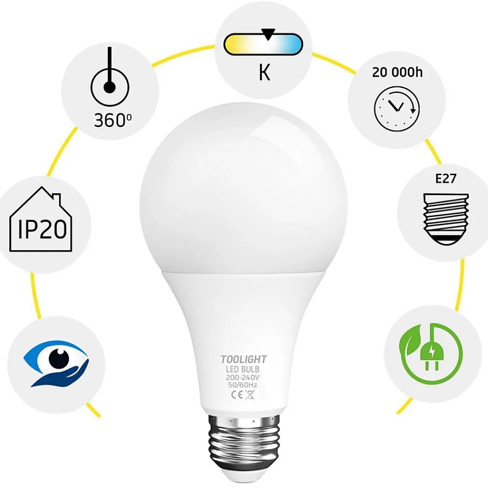 Clearance Toolight AMPOULE LED 9W FROIDE E27 230V RSL025