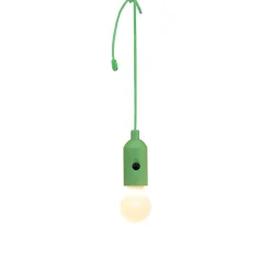 Suspension Extérieure<Ampoule suspendue vert l.5,6 x H.27 cm